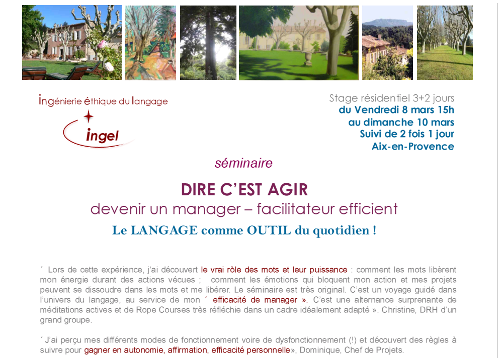 Dire Agir Mars 2013