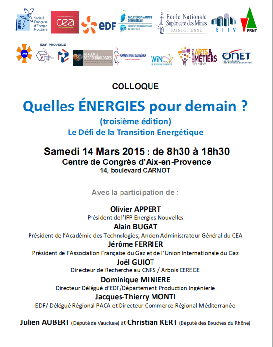 Coloque energie 2015